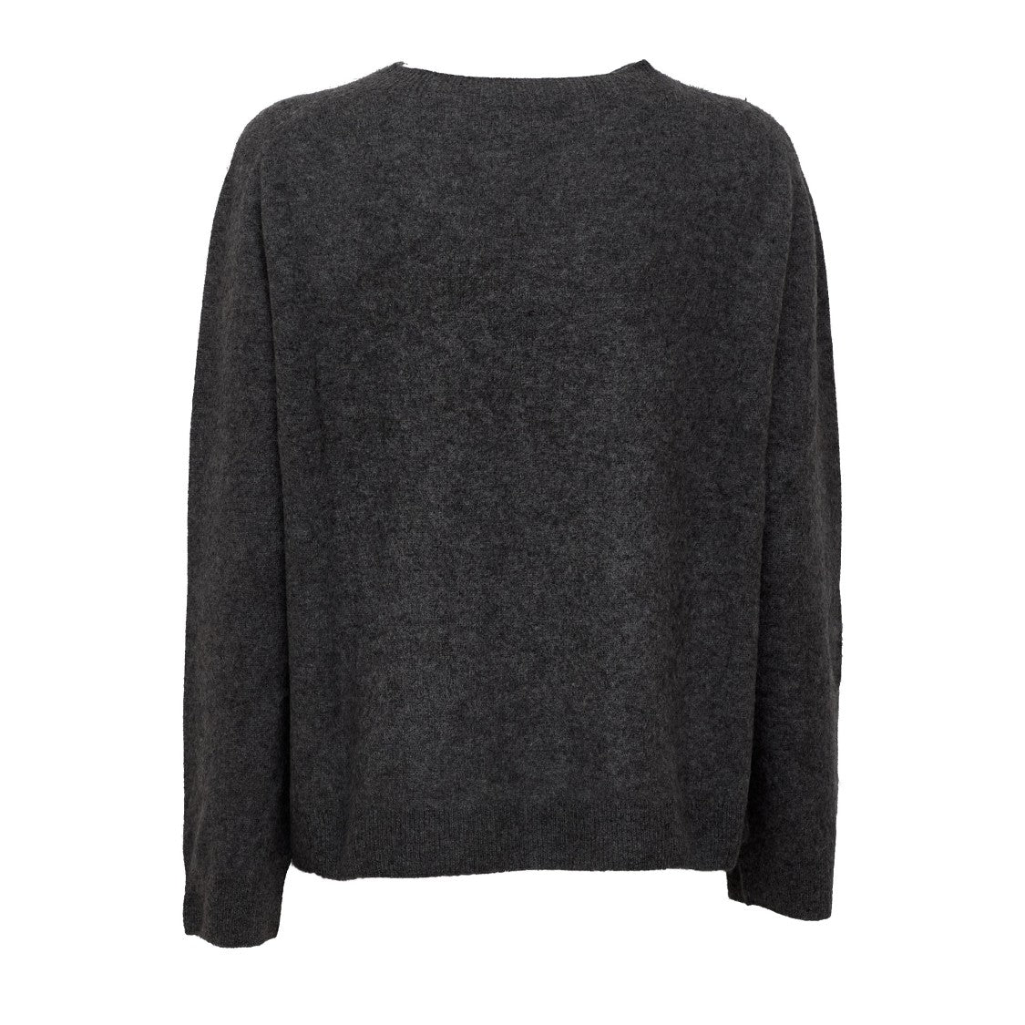Max Mara Brushed Wool-Cashmere Kimono Sleeve Sweater