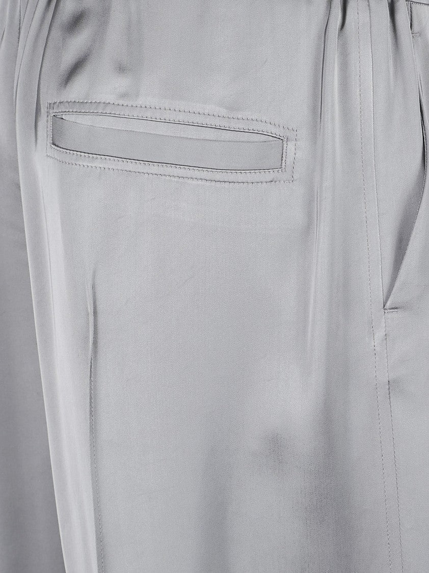 Jil Sander Silky Texture Trousers With Elegant Draping