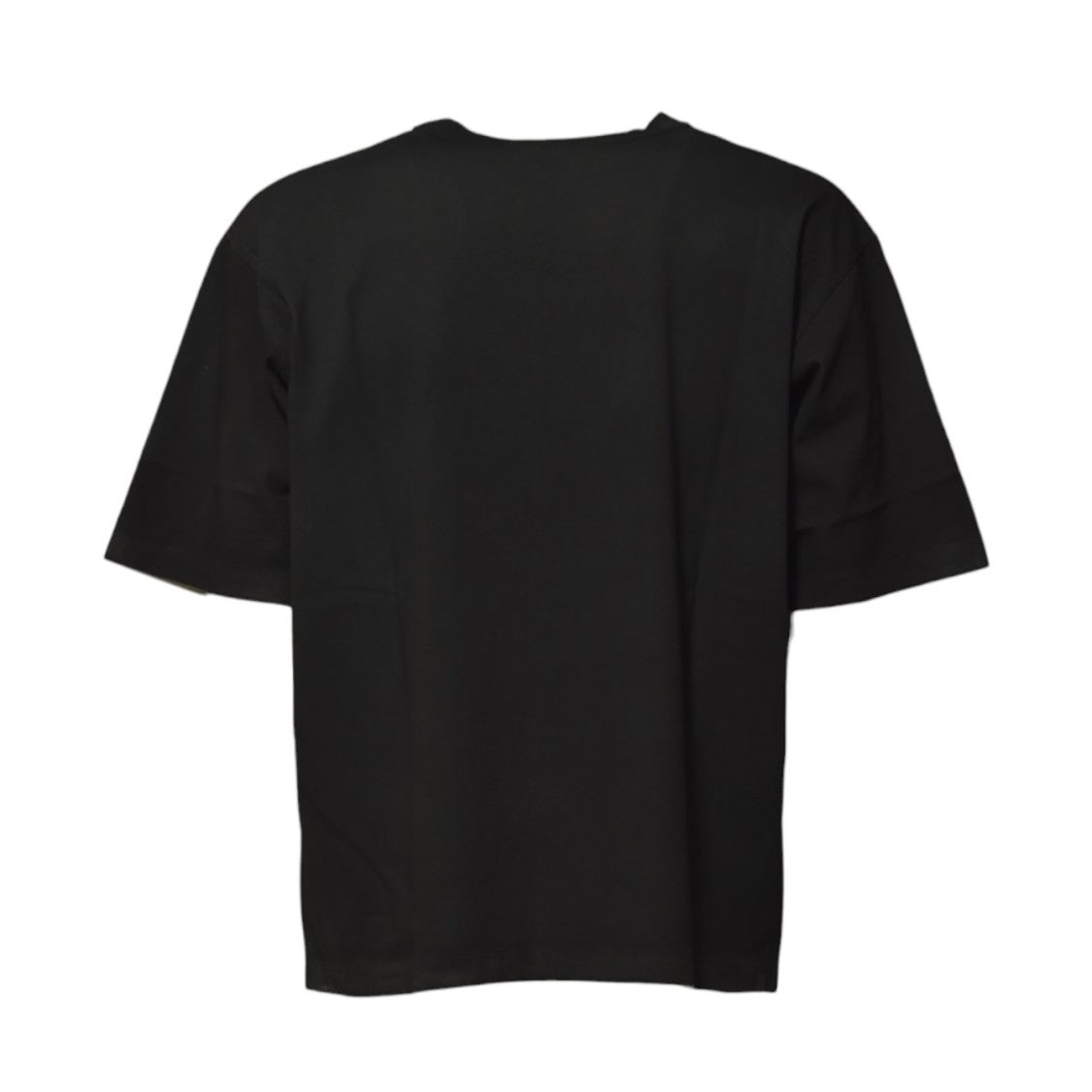 Dsquared2 Rubber Logo T-Shirt In Black Cotton