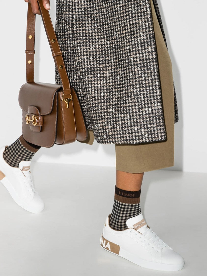 Dolce & Gabbana Portofino Calf Leather Sneakers