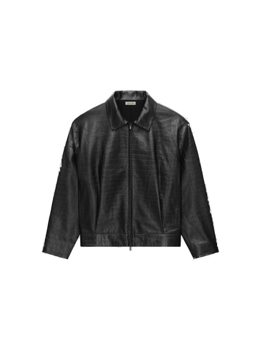 Fear Of God Cropped Jacket - Black