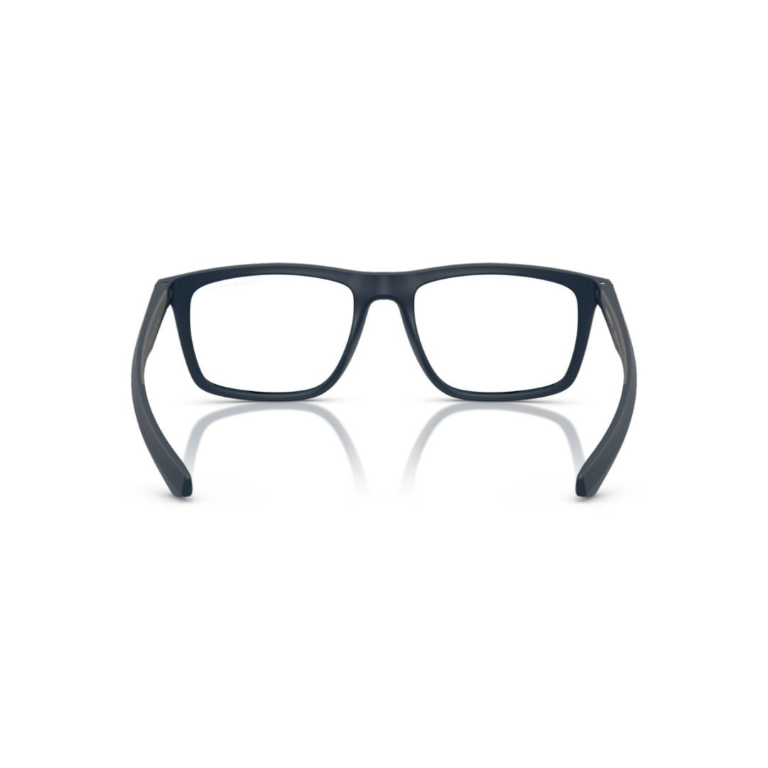 Emporio Armani 0Ea4235 Rectangular Eyeglasses With Matte Black Frame