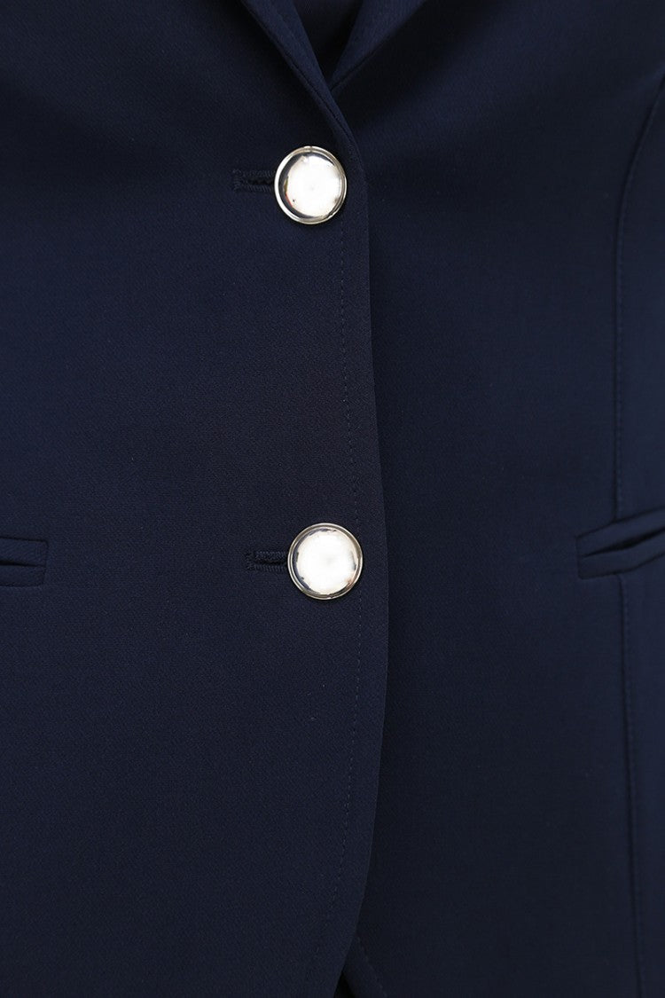 Kocca Tailored Blue Polyester Blazer