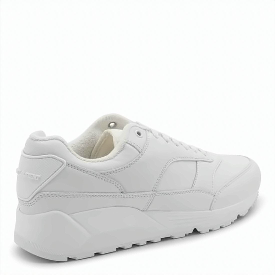 Saint Laurent Smooth Calf Leather Low-Top Sneakers With Rubber Sole