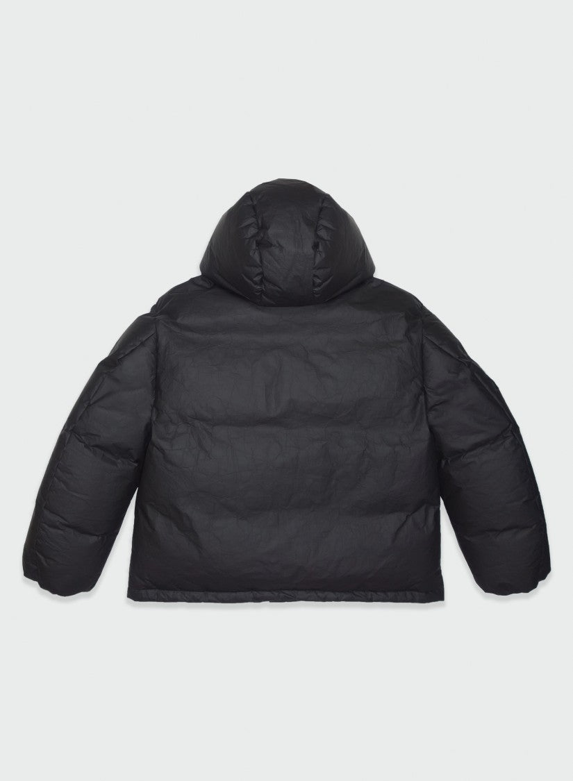 Craig Green Lightweight Black Coat With Classic Hood