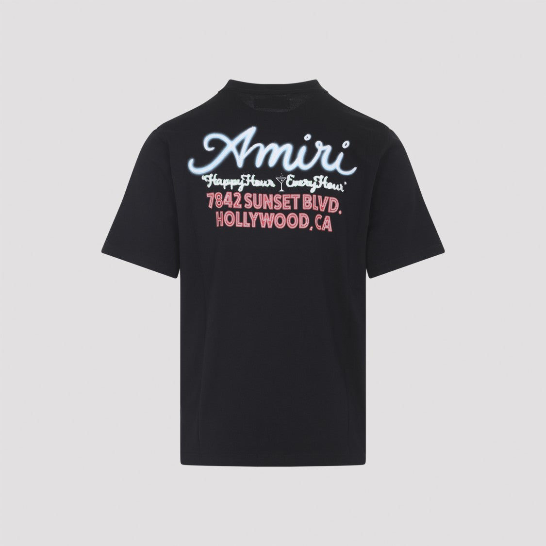 Amiri Cotton T-Shirt With Embroidered Detailing