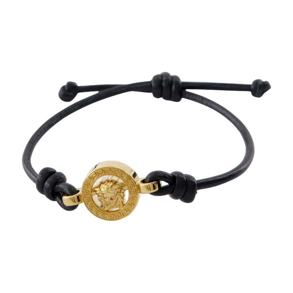 Versace Bracelet - Leather - Black