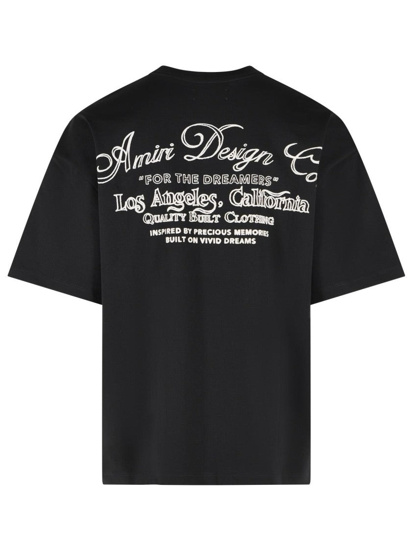Amiri Black Cotton Dreamers Chain T-Shirt