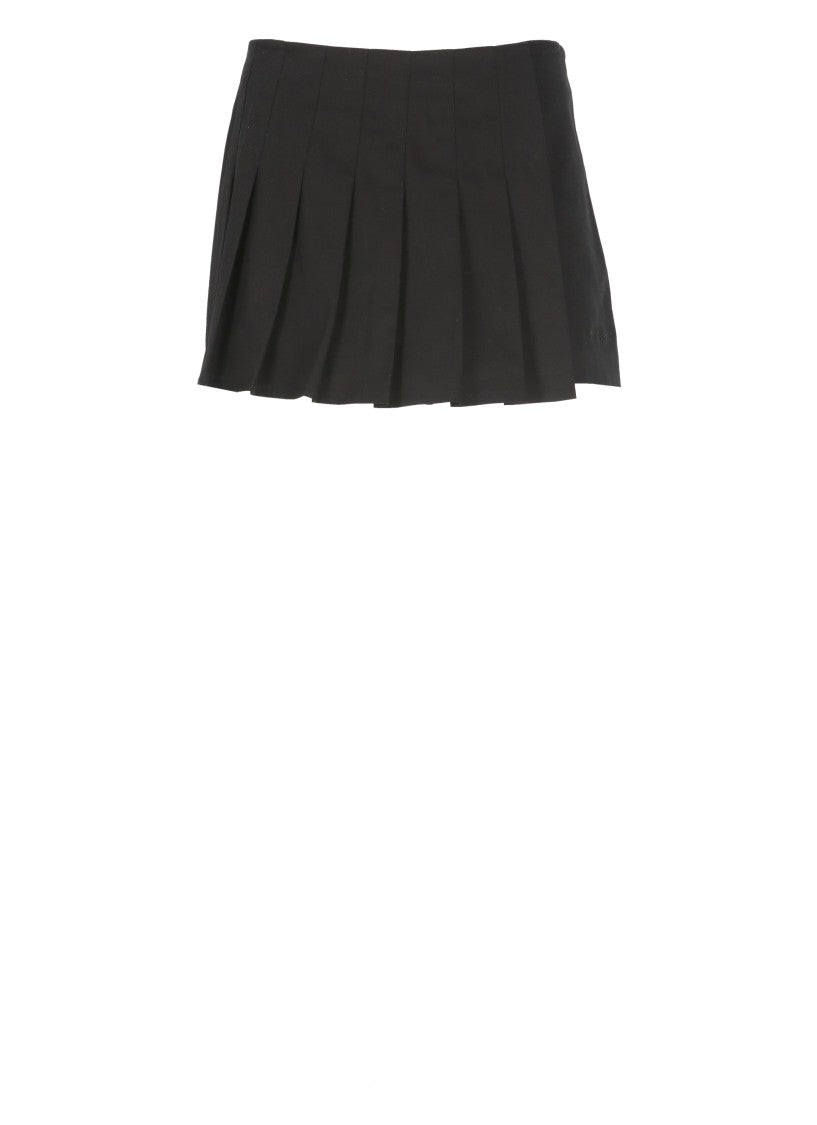 Msgm Black Cotton Shorts