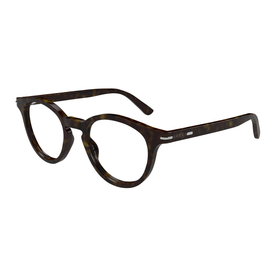 Gucci Gg1727o Classic Round Tortoiseshell Eyeglasses