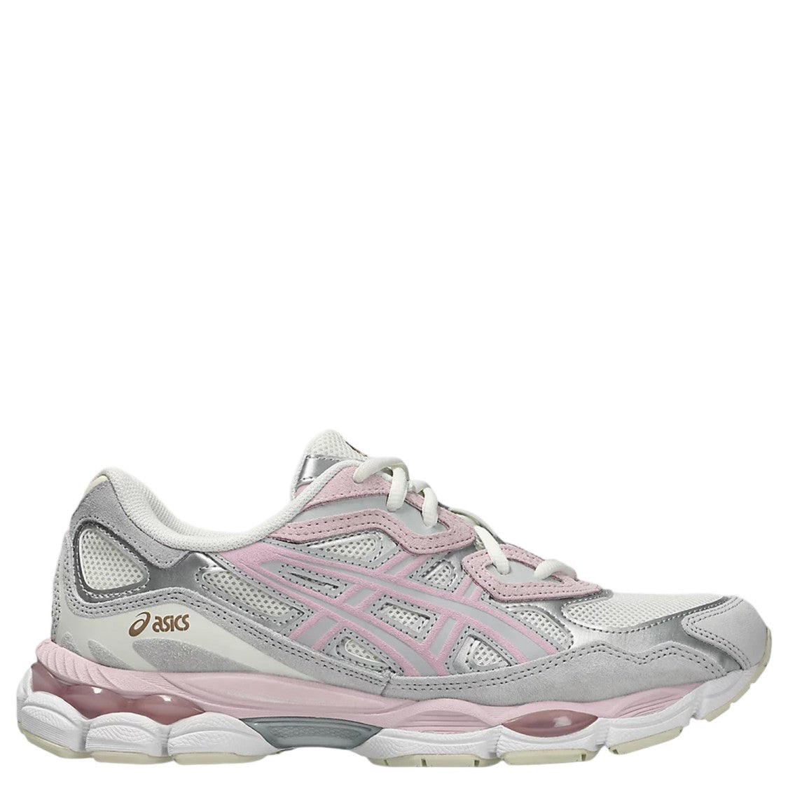 Asics Leather And Mesh Sneakers