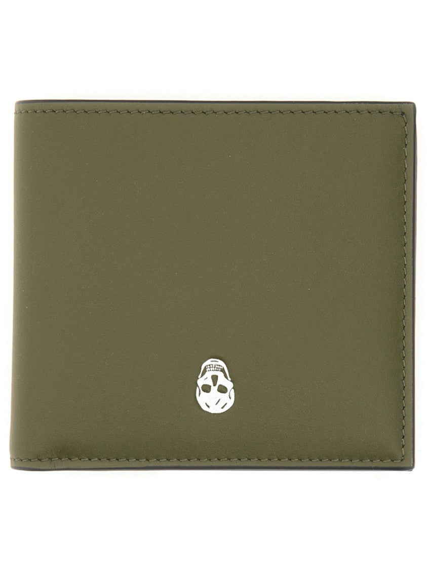 Alexander Mcqueen "The Skull" Bifold Wallet