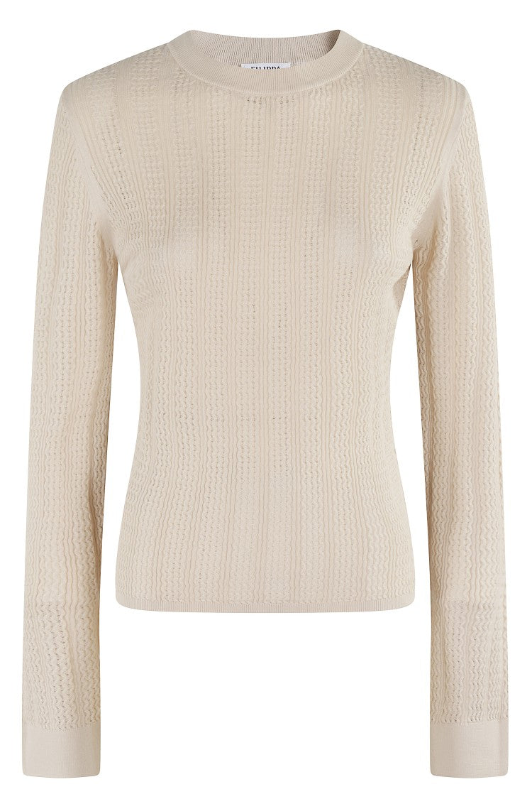 Filippa K Lace Knit Top