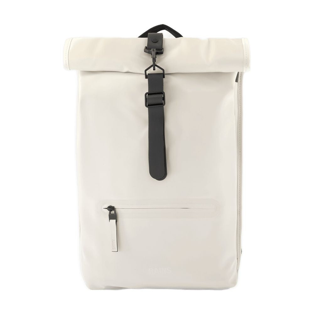 Rains Rolltop Rucksack W3 - Synthetic - White