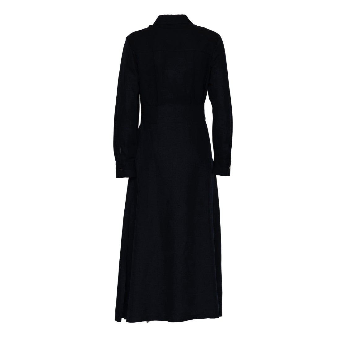 Woolrich Viscose Linen Buttoned Day Dress