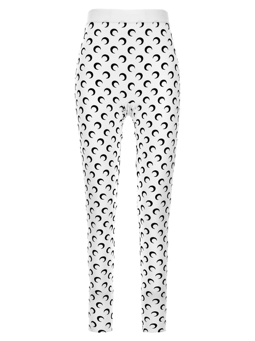 Marine Serre 'Moon Printed Jersey' Leggings