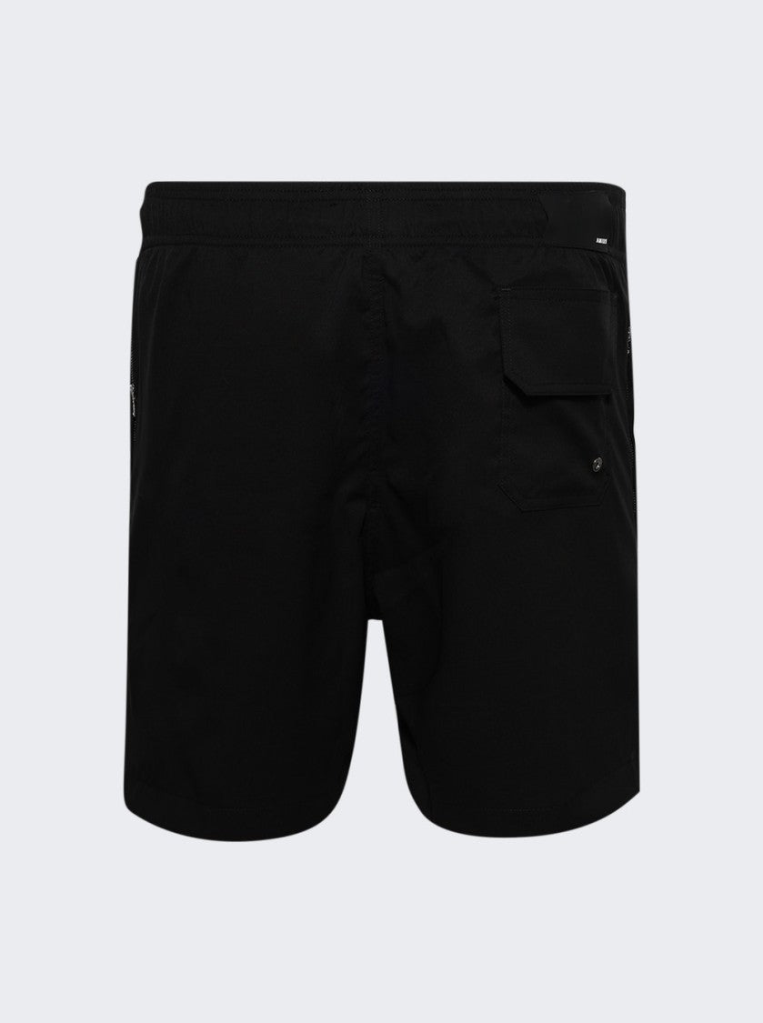 Amiri Hollywood Swim Trunk Black