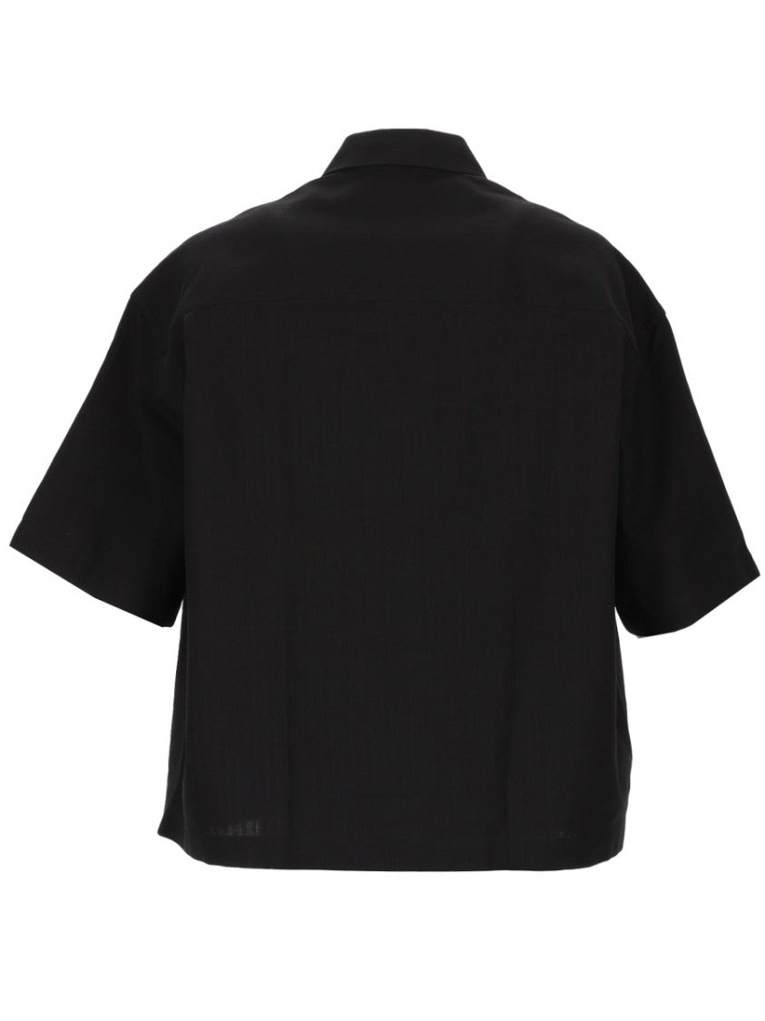 Studio Nicholson Sanko Short-Sleeved Boxy Shirt