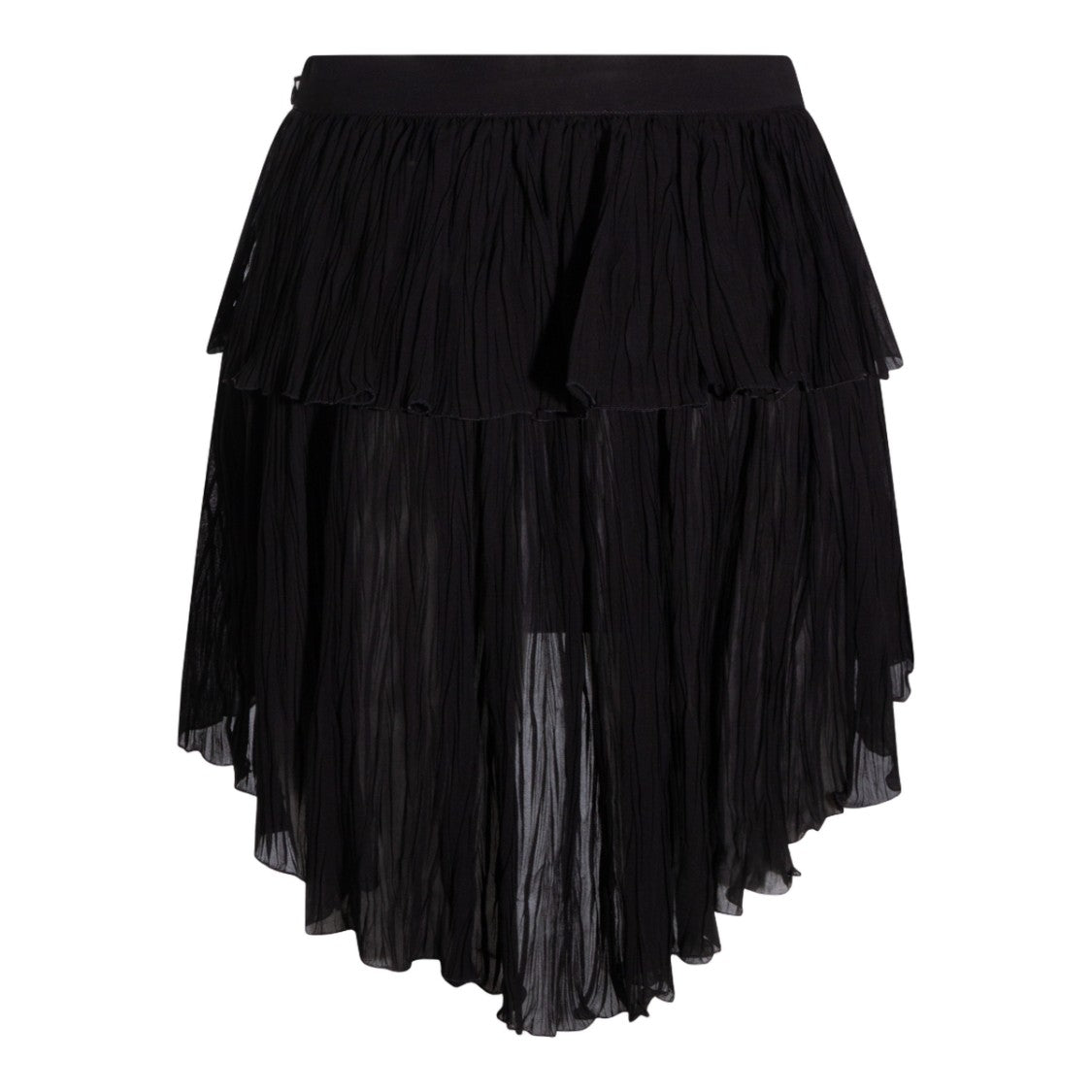 Blumarine Sleek Black Skirt With Timeless Silhouette