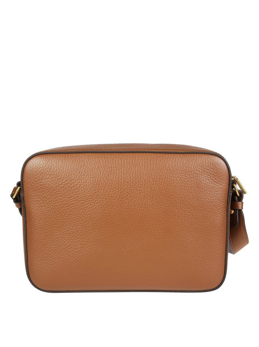 Coccinelle Textured Leather Crossbody Bag