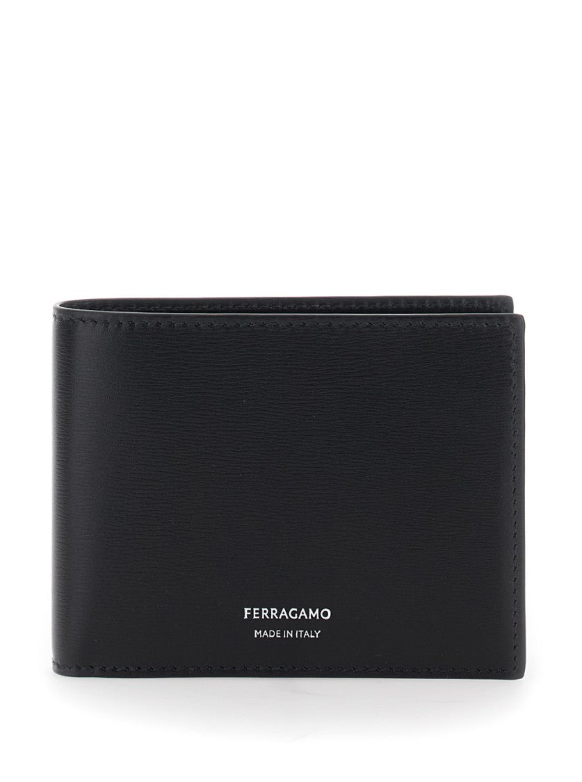 Salvatore Ferragamo Black Bifold Wallet