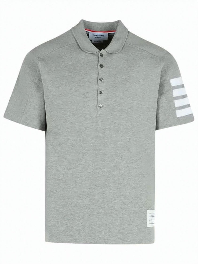 Thom Browne Cotton Short Sleeve Polo Shirt