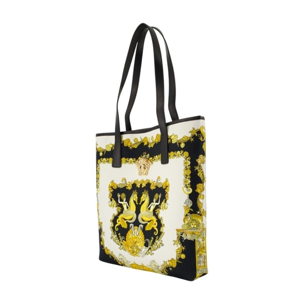 Versace La Vacanza Shopping Bag - Leather - Multi