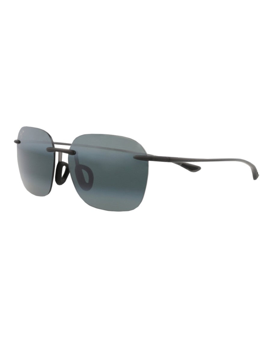 Maui Jim Square-Frame Polarized Nylon Sunglasses With Protective Case