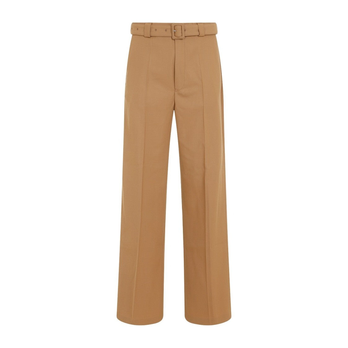 Dries Van Noten Paulson Camel Polyester Pants