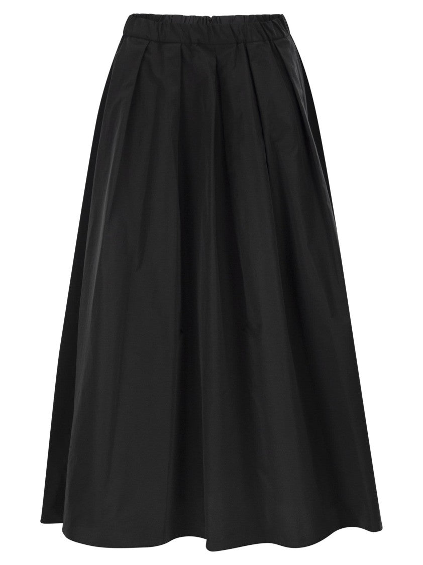 Max Mara Wkdcurvato - Long Taffeta Skirt