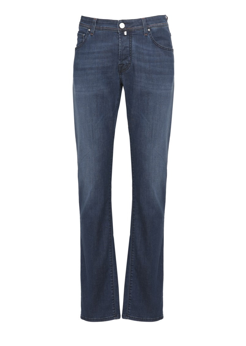Jacob Cohen Blue Nick Cotton Jeans