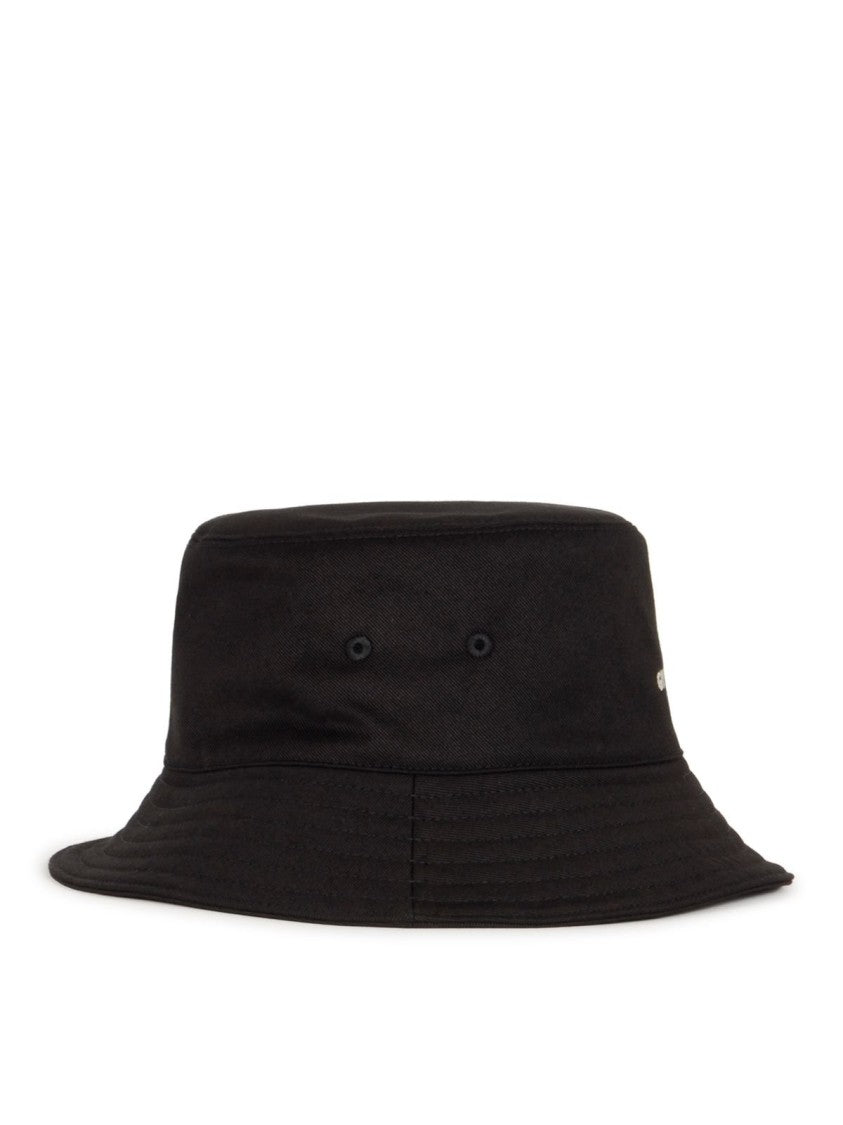 Givenchy Structured Black Bucket Hat With Subtle Logo