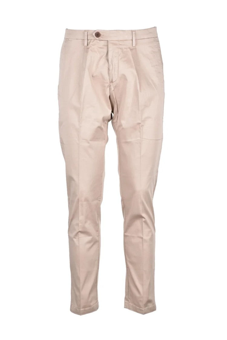 Yan Simmon Cotton Stretch Pants - Beige
