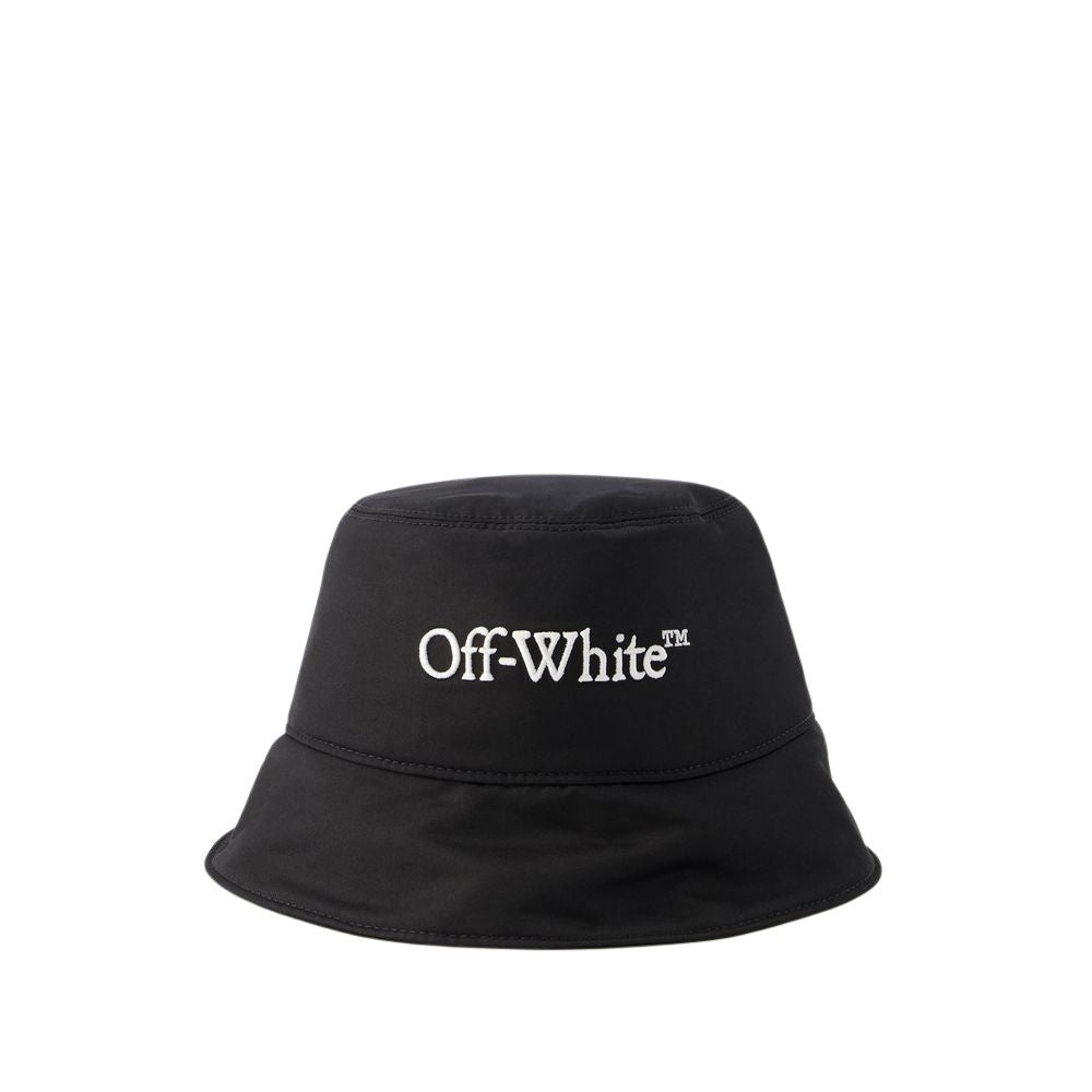 Off-White Ny Logo Bucket Hat - Cotton - Black/White