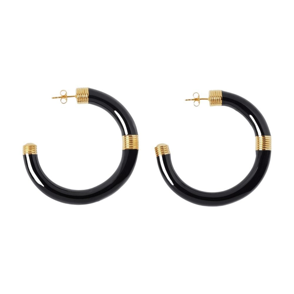 Aurélie Bidermann Katt Bracelets In Black Metal
