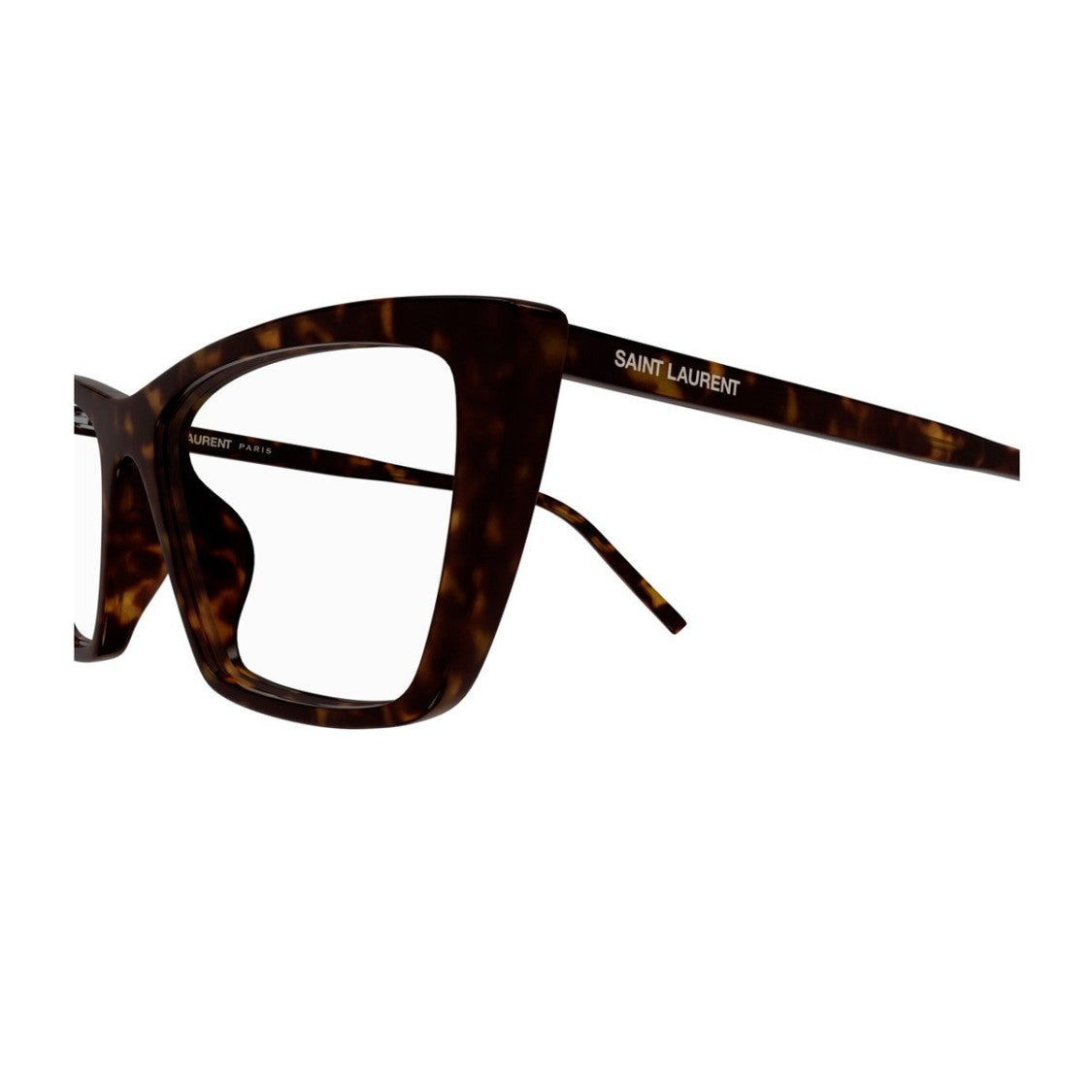 Saint Laurent Havana Sl 737 Mica Thin Acetate Butterfly Sunglasses