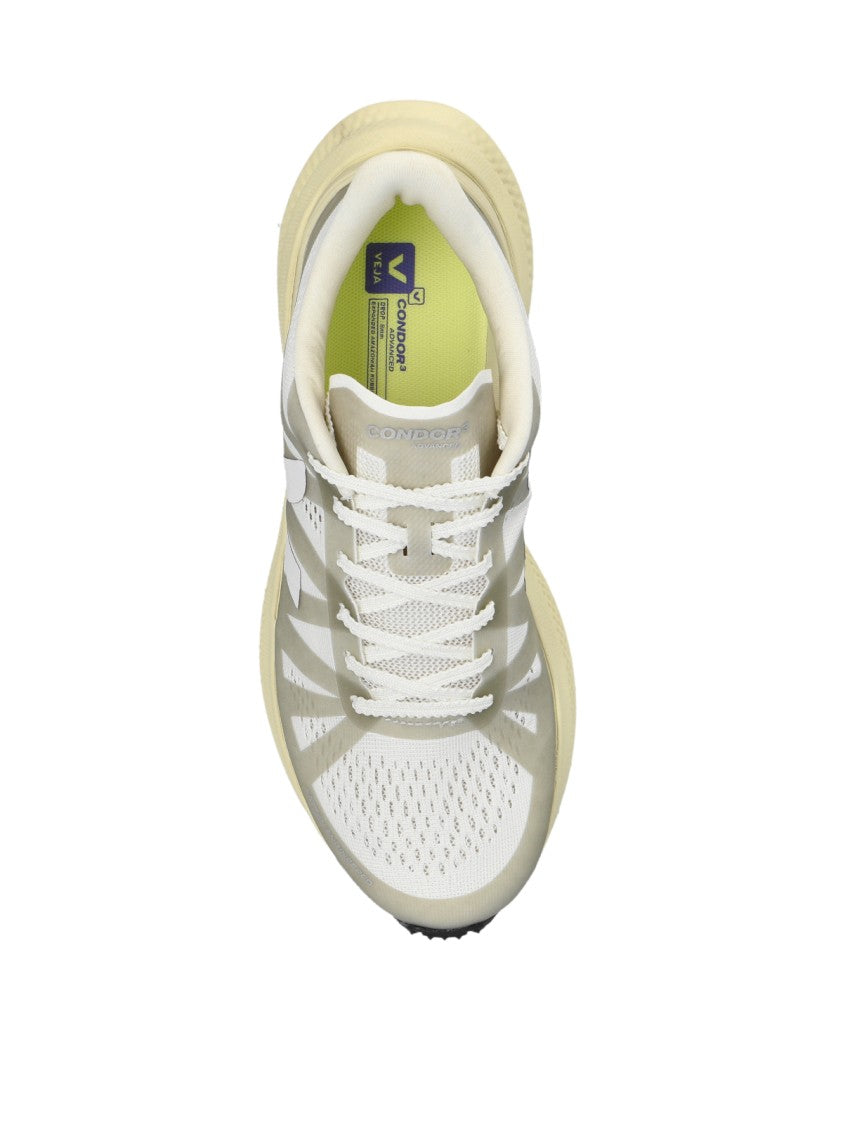 Veja White Condor 3 Advanced Enmesh Textile Sneakers