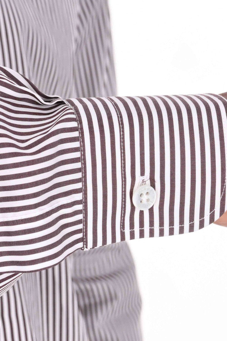 Barba Culto Line Cotton Striped Shirt
