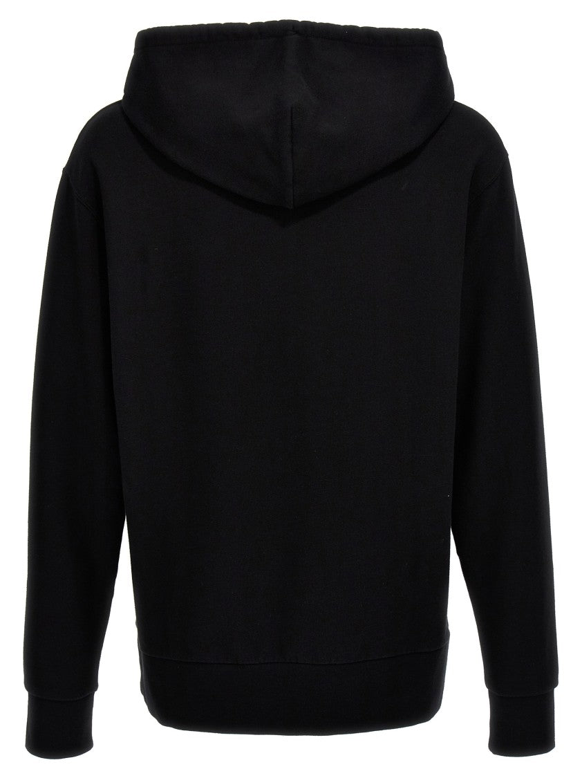 J. W. Anderson Tone-On-Tone Logo Hoodie With Drawstring Hood