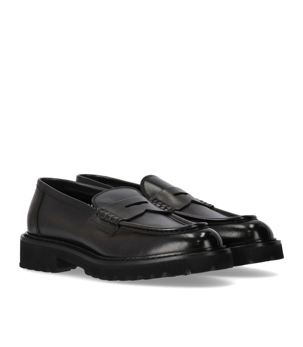 Doucal's Adler Graphite Grey Loafer