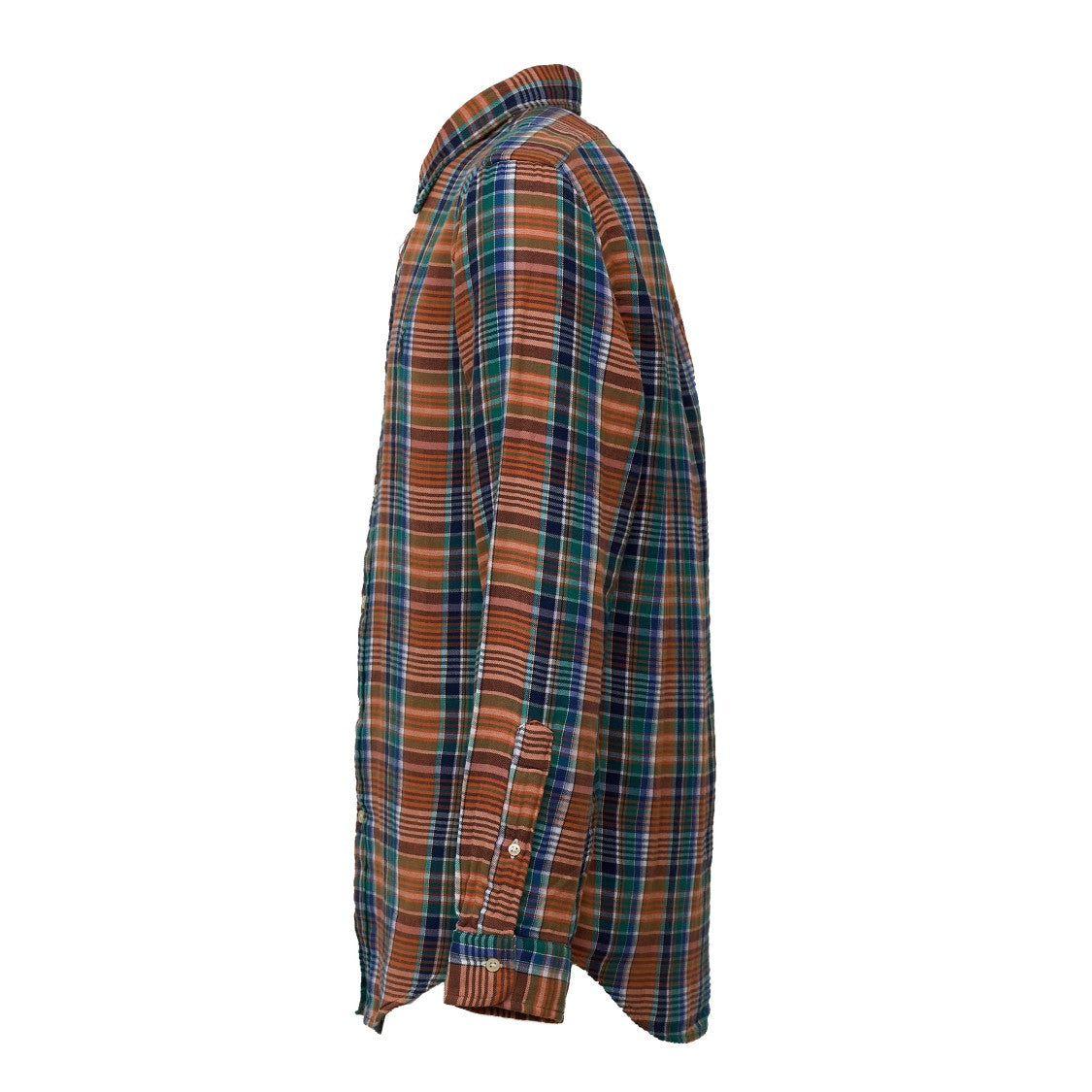 Polo Ralph Lauren Double Faced Plaited Button-Down Casual Shirt