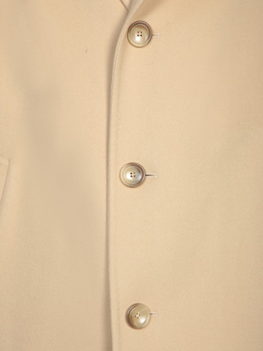 Tagliatore Beige Wool Blend Coat