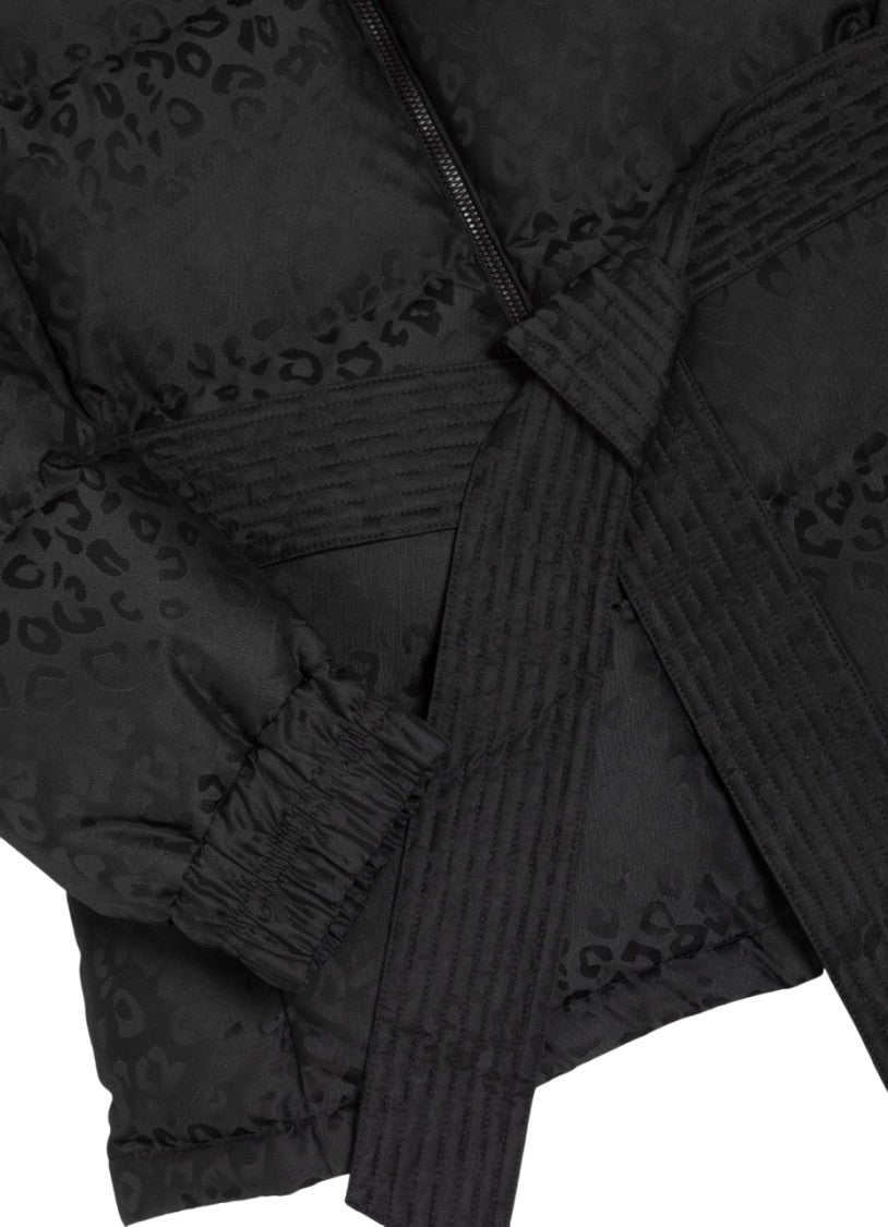 Colmar Black Padded Down High Collar Jacket