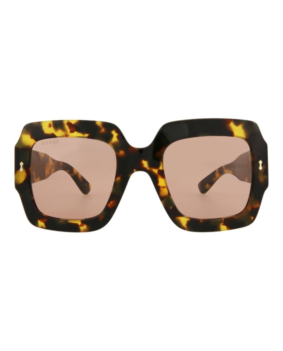Gucci Square-Frame Bio Acetate Sunglasses