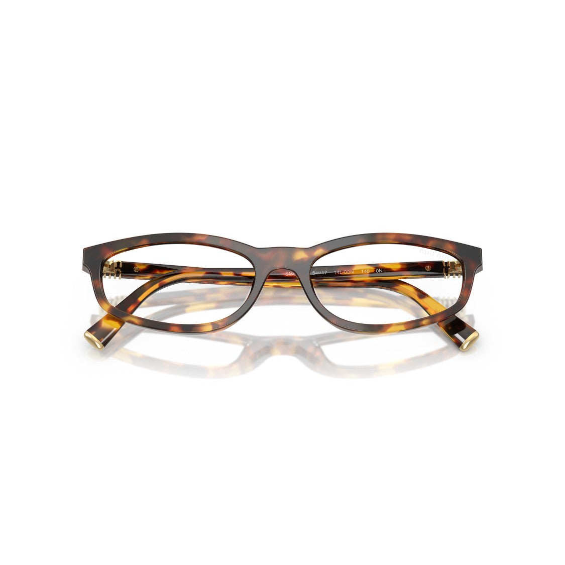 Miu Miu 0Mu A06s Rectangular Tortoiseshell Sunglasses