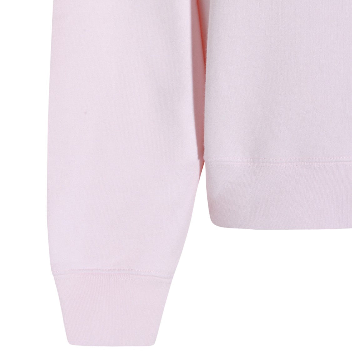 Anine Bing Textured Logo Crewneck Sweater