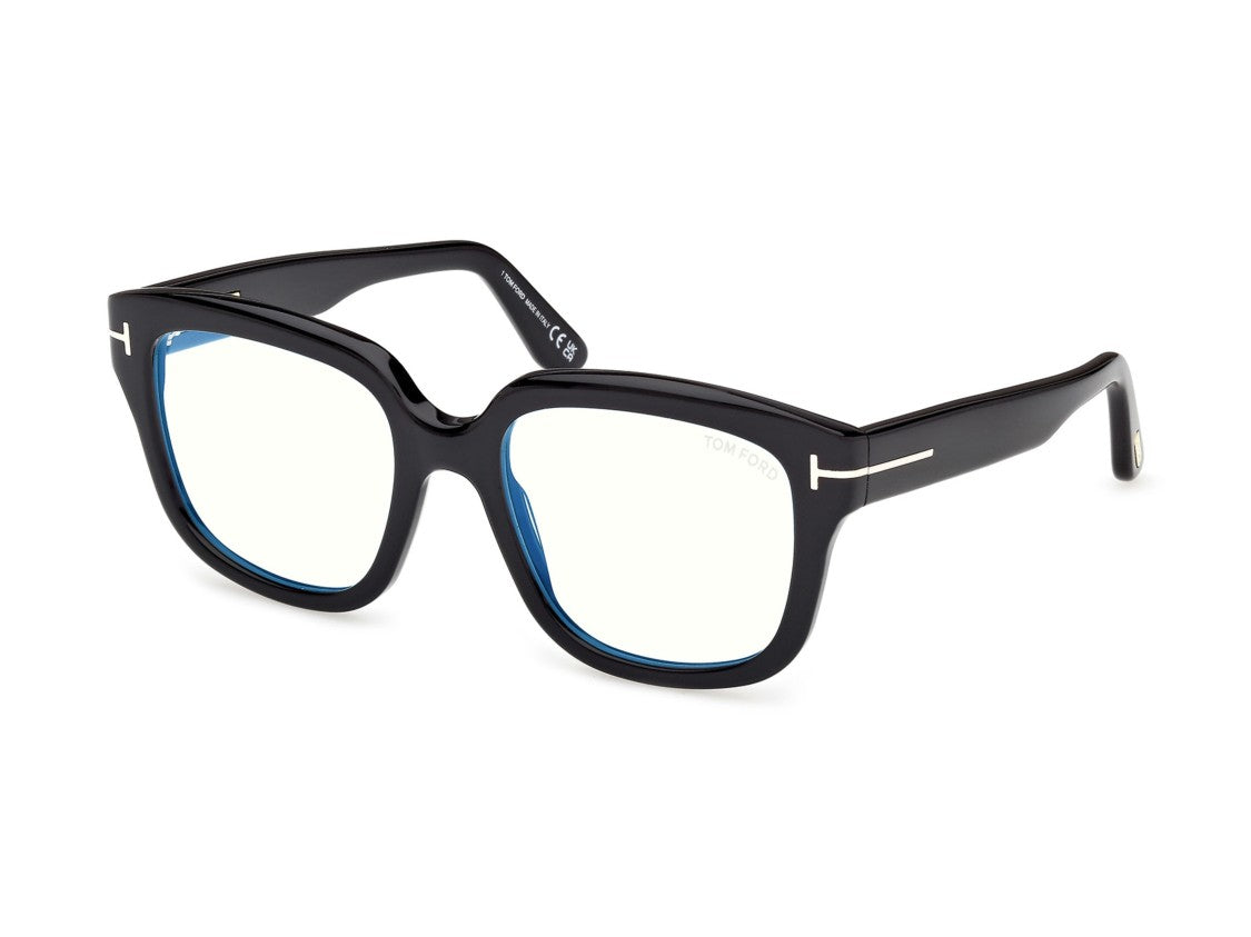 Tom Ford Ft6094-B Silver Accents Oversized Square Sunglasses