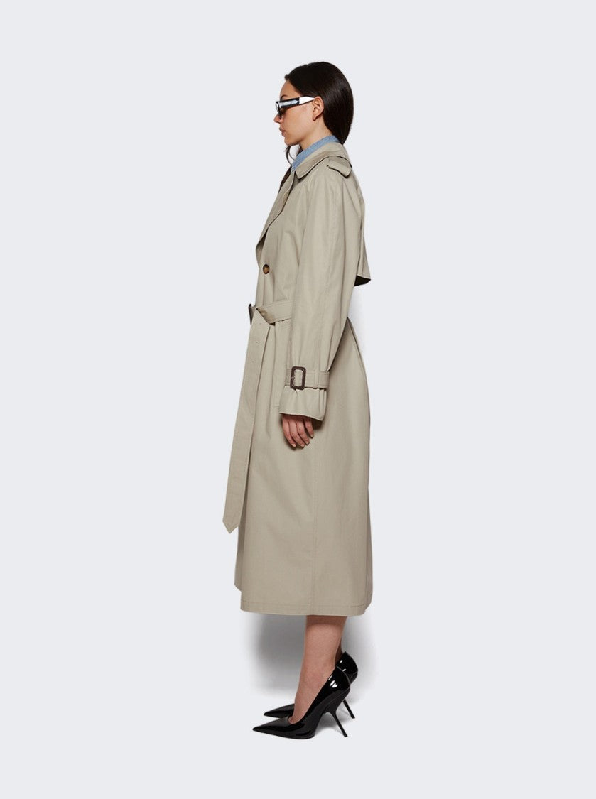 Wardrobe.Nyc Classic Trench Coat Cement
