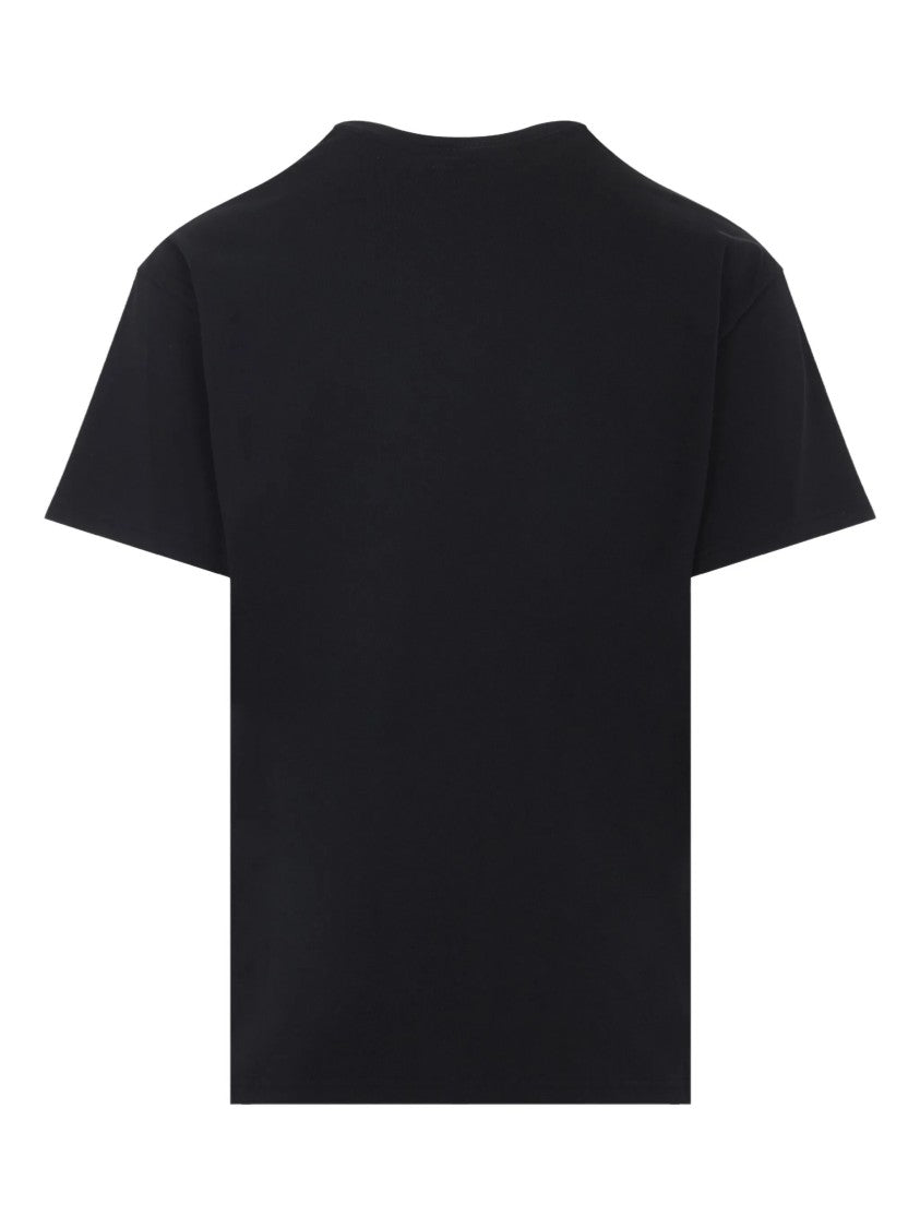 Givenchy Regular Fit Black Cotton Patch T-Shirt