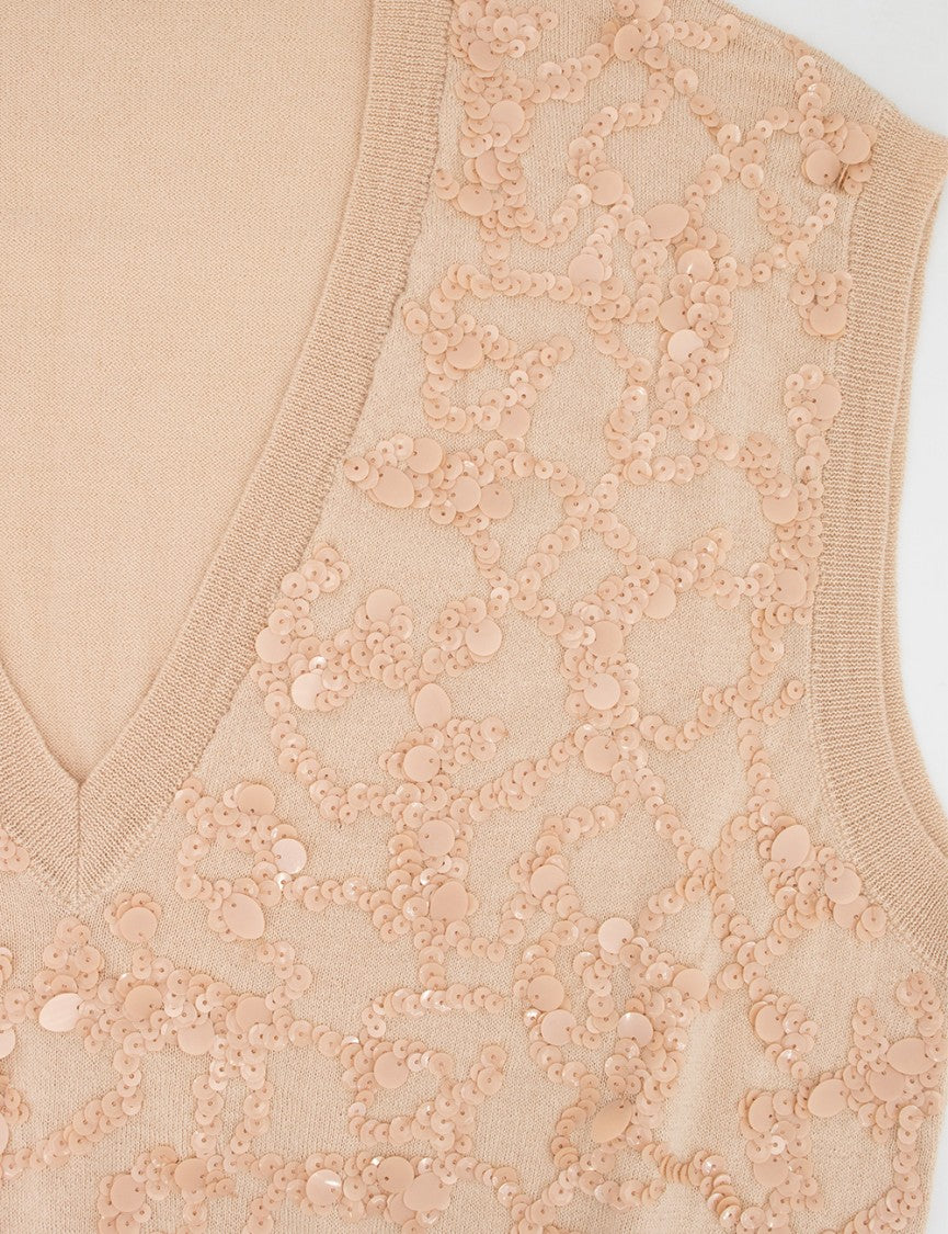 Fabiana Filippi V-Neck Top